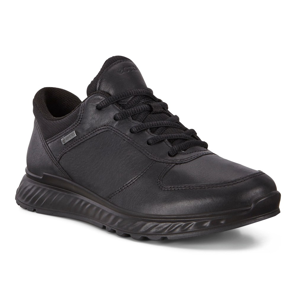 Tenis De Montaña Mujer - ECCO Exostride Bajos Gtx - Negros - JRO973248